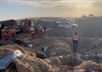 Bodies of missing aid workers found in Gaza ‘mass grave’ following Israeli attacks